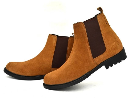 Chelsea Boot High Quality Italian Suede Leather Boots, Shoes Boots For