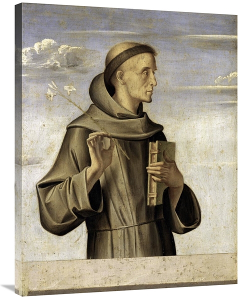 Global Gallery GCS-283333-36-142 36 in. Saint Anthony Art Print - Alvi