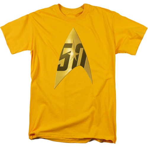 Trevco CBS1753B-AT-3 Star Trek & 50th Anniversary Delta Short Sleeve A