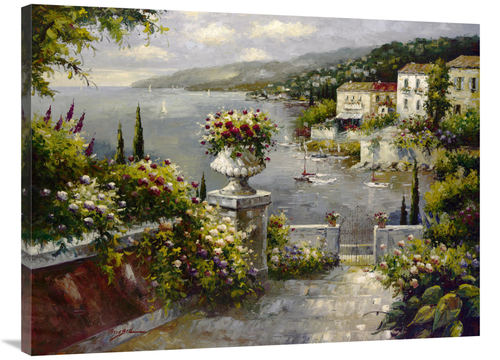 Global Gallery GCS-121377-3040-142 30 x 40 in. Capri Vista II Art Prin