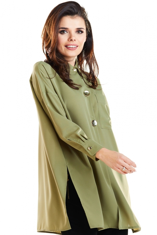  Long sleeve shirt model 129959 awama 