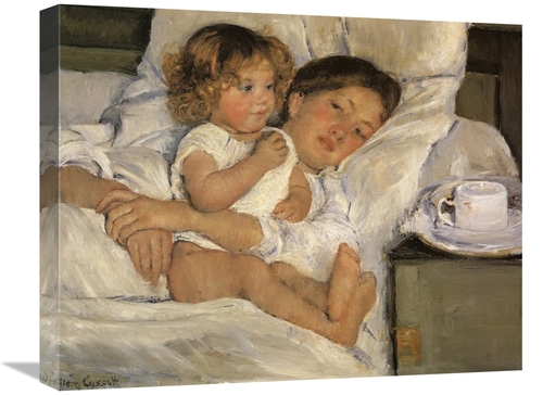 Global Gallery GCS-372642-22-142 22 in. Breakfast in Bed 1897 Art Prin