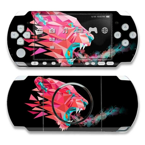 DecalGirl PSP3-LIONSHK Sony PSP 3000 Skin - Lions Hate Kale