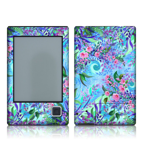 DecalGirl BCBK-LAVFLWR Bookeen Cybook Gen 3 Skin - Lavender Flowers