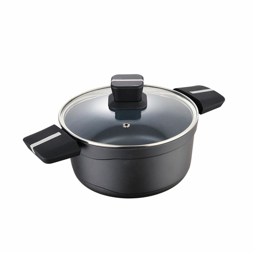 Casserole with lid San Ignacio Bistro SG6426 Aluminium Matte back (Ø