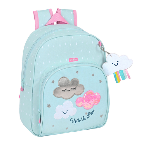 School Bag Glow Lab Nube Light Blue (28 x 34 x 10 cm)