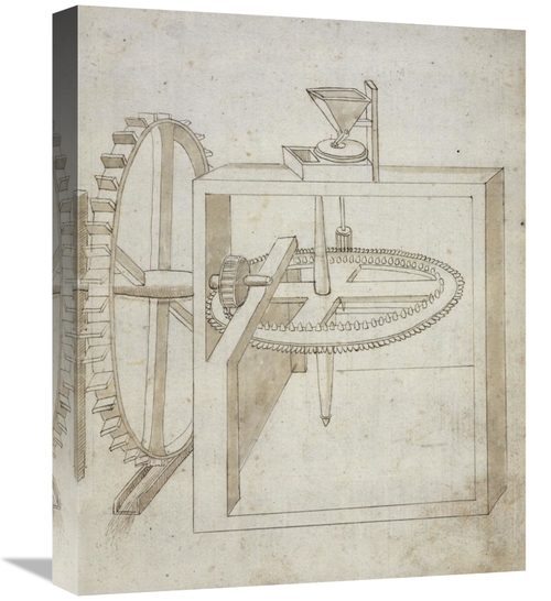 Global Gallery GCS-455006-1620-142 16 x 20 in. Folio 22 - Mill Powered