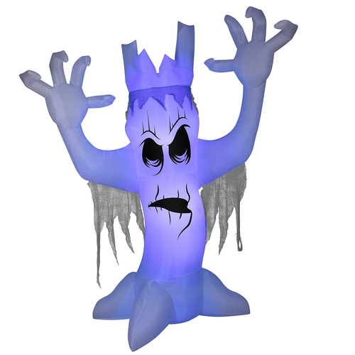 National Tree GE9-75478-1 12 ft. Inflatable Scary Tree, Purple