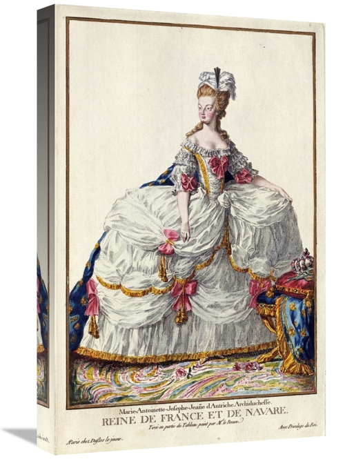 Global Gallery GCS-266244-22-142 22 in. Marie Antoinette Art Print - P