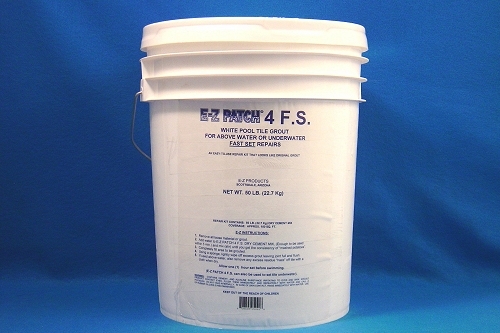EZ Products EZP-144 50 No. WHITE POOL TILE GROUT & SET - FAST SET  50 