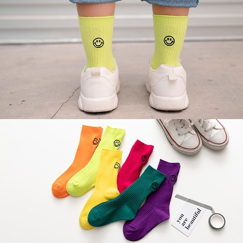 Kids Socks Girls Boys Sports School Socks Children