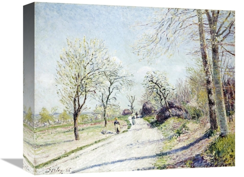Global Gallery GCS-267307-16-142 16 in. The Road from Veneux to Moret 