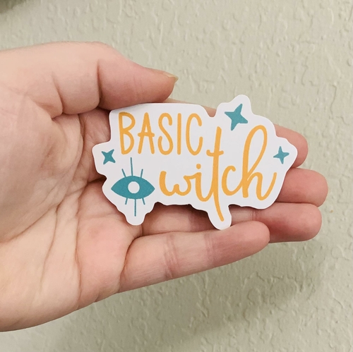 Basic Witch Sticker/Magnet