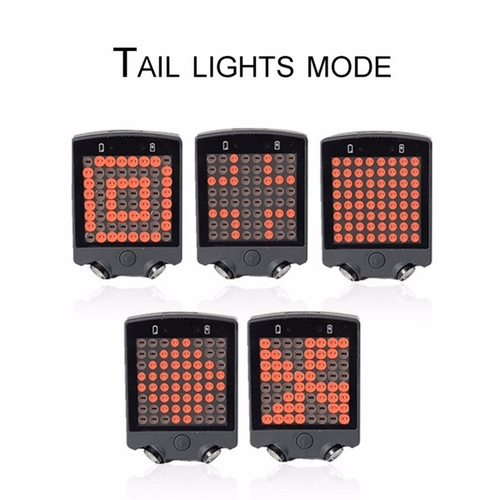 Bicycle Wireless Remote Control Cornering Lamp USB