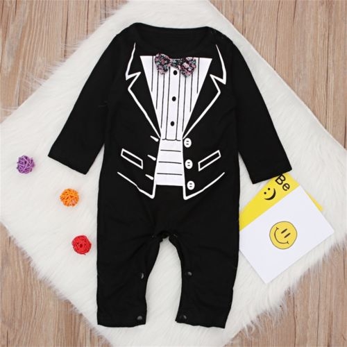 Infant Baby Boy Party Gentleman Clothes