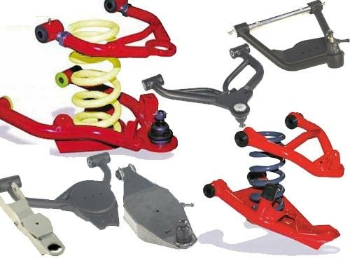 AirBagIt CAR-NI8497-1 Lower Control Arms Pair Dropped Raw