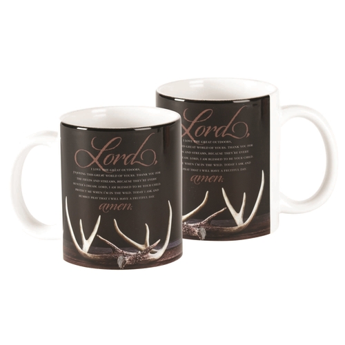 Dicksons MUG-1101 11 oz Hunters Prayer Crmic Mug