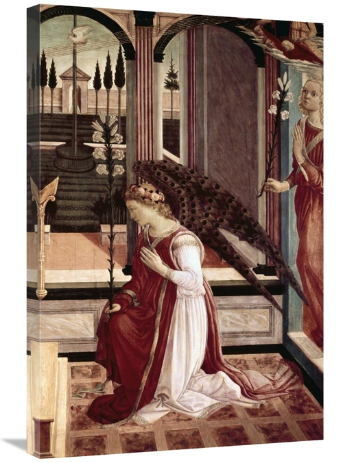 Global Gallery GCS-278240-30-142 30 in. Annunciation - Detail Art Prin