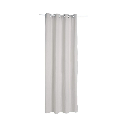 Curtain Atmosphera Panama Beige Polyester (260 x 140 cm)