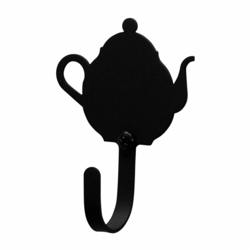 Wrought Iron Teapot Wall Hook Decorative Small