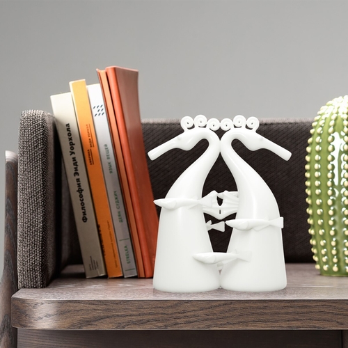 Seahorse and Fish 3D Printed Sculpture Marine Life