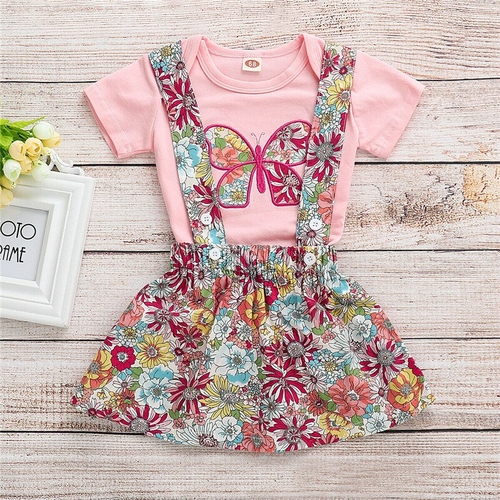 0-24Months Cute Newborn Baby Girl Summer Clothes