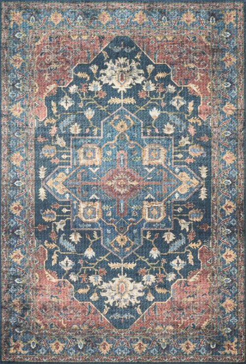 Loloi Rugs SKYESKY-08DEBK2339 2 ft. 3 in. x 3 ft. 9 in. Skye Area Rug 