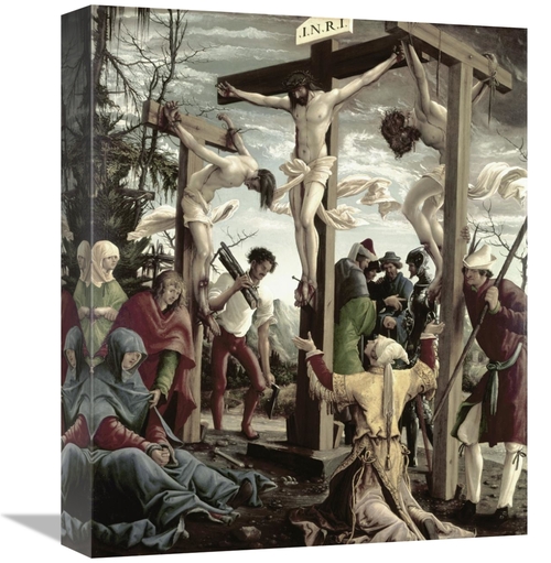 Global Gallery GCS-276541-16-142 16 in. Crucifixion Art Print - Albrec
