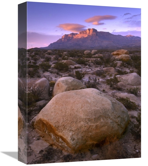 Global Gallery GCS-452157-1216-142 12 x 16 in. Boulder Field & El Capi