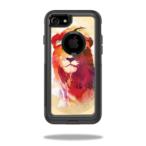 MightySkins OTCIP8-gym lion Skin for Otterbox Commuter iPhone SE 2020 