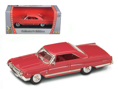 1964 Mercury Marauder Red/Cinnamon 1/43 Diecast Model Car by Road