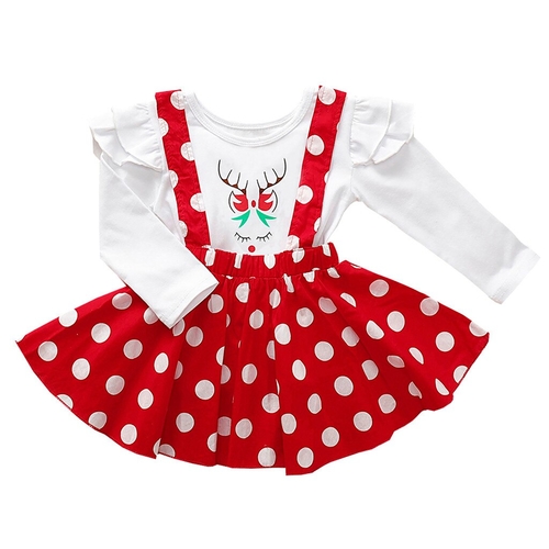 christmas clothes Toddler Baby Girl Christmas Deer