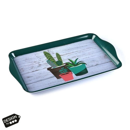 Snack tray Versa Plastic (28,5 x 3,5 x 45,5 cm)