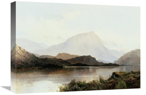 Global Gallery GCS-281952-22-142 22 in. The Hills of Loch Lomond Art P