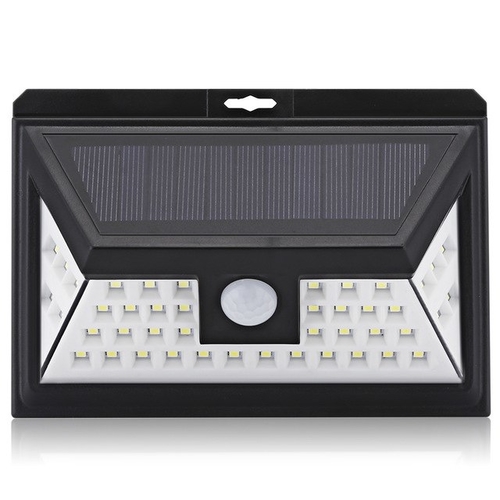 44 LEDs Solar Motion Sensor Wall Light IP44