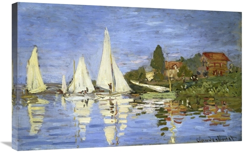 Global Gallery GCS-278696-36-142 36 in. Regatta at Argenteuil Art Prin