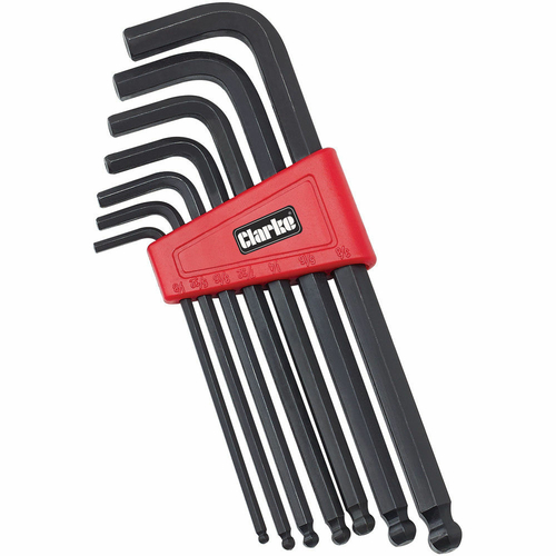 Clarke PRO53 7-Pce A/F Hex Key Set