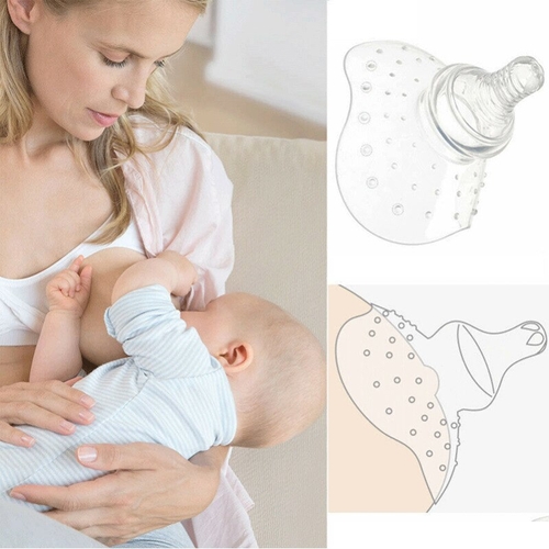 1PCS Breastfeeding Silicone Nipple Newborn Baby