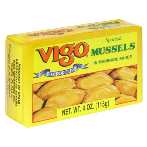 VIGO MUSSELS ESCABECHE-4 OZ -Pack of 10