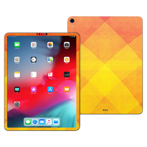 MightySkins APIPP1118-Orange Texture Skin for Apple iPad Pro 11 in. 20