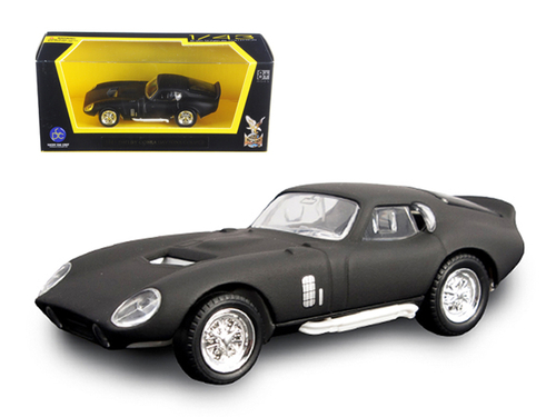 1965 Shelby Cobra Daytona Coupe Matt Black 1/43 Diecast Model Car by