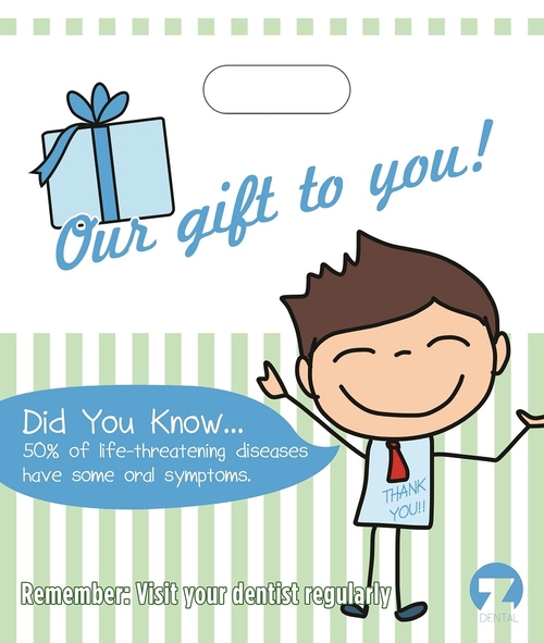 Dental Gift Bags with Fun Facts