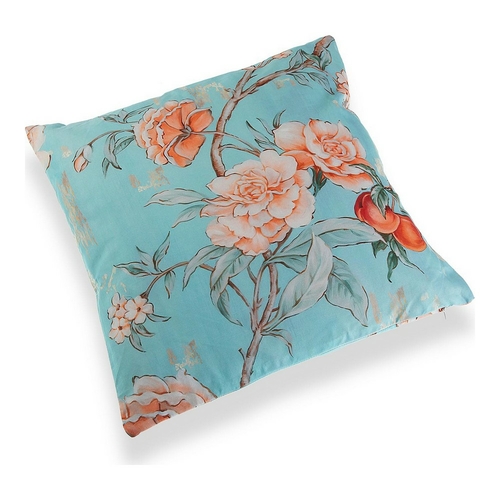 Cushion with Filling Versa Flowers Polyester (15 x 45 x 45 cm)