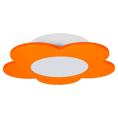 Ceiling lamp Fiore LED orange