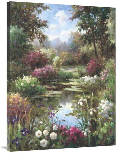 Global Gallery GCS-114676-3040-142 30 x 40 in. Reflections of Spring A