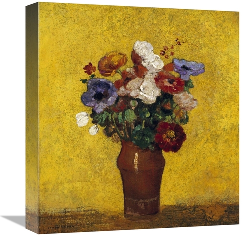 Global Gallery GCS-267087-16-142 16 in. Fleurs Art Print - Odilon Redo