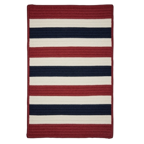 Colonial Mills Rug PO29R024X072S 2 x 6 ft. Portico Braided Rug  Patrio