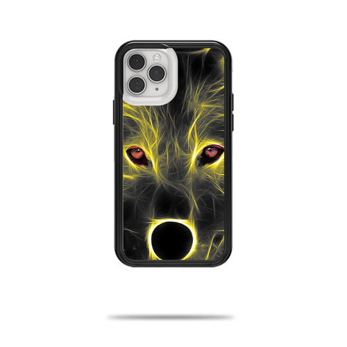 MightySkins LIFSLIPH11PR-Neon Wolf Skin for Lifeproof Slam Case iPhone