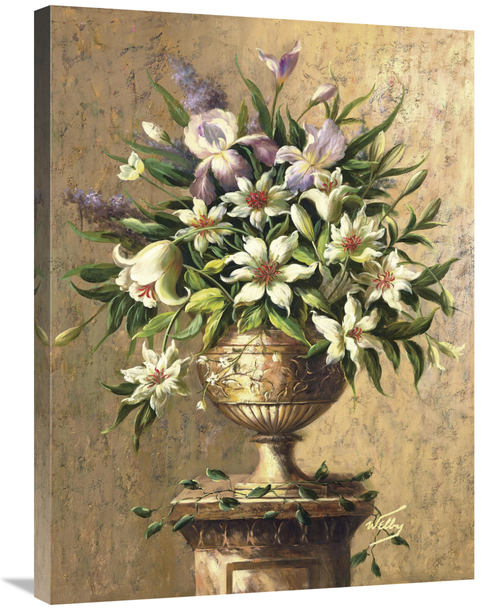 Global Gallery GCS-116564-2432-142 24 x 32 in. Floral Expressions II A