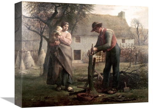 Global Gallery GCS-278579-16-142 16 in. Peasant Grafting a Tree Art Pr